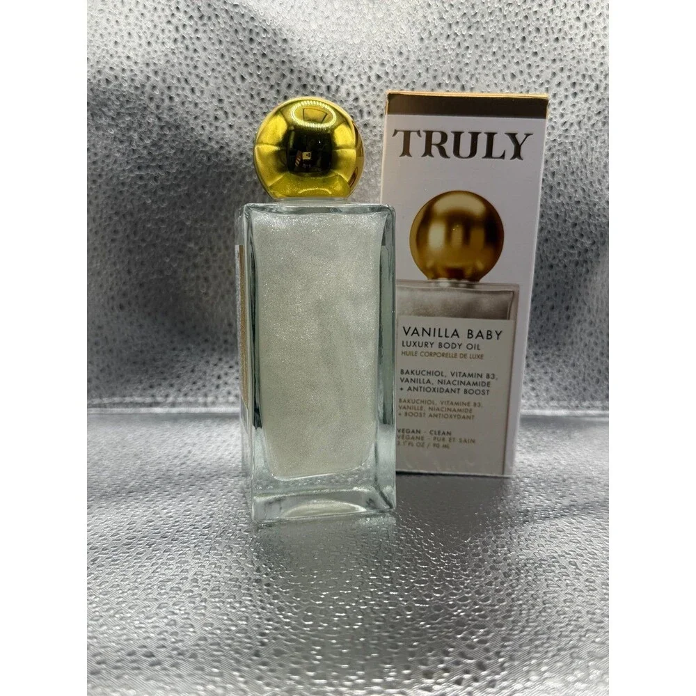 Truly Vanilla Baby Luxury Body Oil NIB